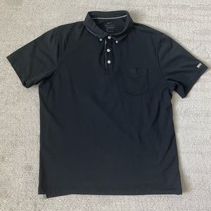 Men’s Dri-Fit Nike Polo, Black, Large